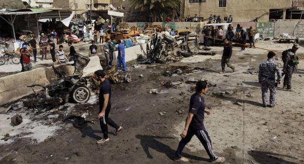 มีผู้เสียชีวิตและได้รับบาดเจ็บกว่า 100 คนจากเหตุคาร์บอมในประเทศอิรัก - ảnh 1