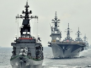 ญี่ปุ่นขยายการปฏิบัติหน้าที่ของกองกำลังป้องกันตนเองญี่ปุ่นหรือ SDF ในการเดินเรือทะเล - ảnh 1