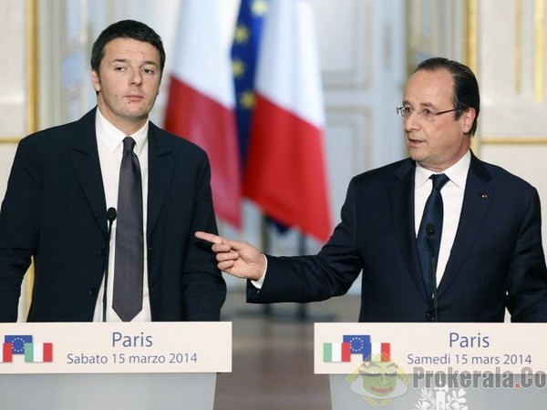 ฝรั่งเศสและอิตาลีประท้วงนโยบายรัดเข้มขัดด้านการเงินของสหภาพยุโรป - ảnh 1