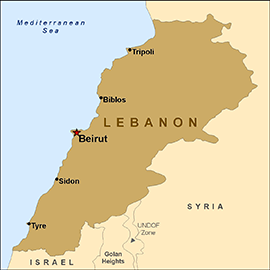 พลเมืองสาธารณรัฐเช็ก 5 คนถูกลักพาตัวในเลบานอน - ảnh 1