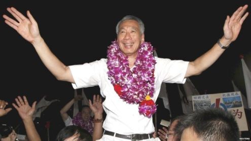 พรรค PAP ได้รับชัยชนะในการเลือกตั้งทั่วไปในสิงคโปร์ - ảnh 1