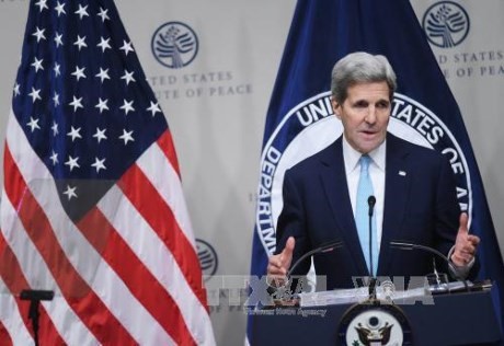 สหรัฐเร่งรัดให้ฝ่ายต่างๆแสดงความรับผิดชอบในการประชุมนานาชาติเกี่ยวกับปัญหาของซีเรีย - ảnh 1