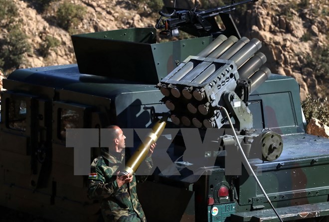 กองกำลังชาวเคิร์ดในอิรักตัดเส้นทางขนส่งอาวุธยุทโธปกรณ์ไปยังซีเรียของกลุ่มไอเอส - ảnh 1