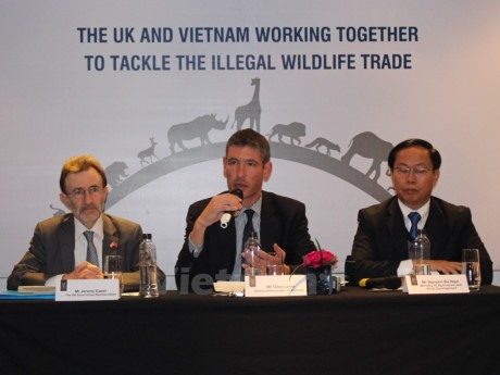 เวียดนามและอังกฤษกระชับความร่วมมือในการป้องกันการลักลอบค้าสัตว์ป่า - ảnh 1
