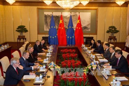 การประชุมสุดยอดจีน-สหภาพยุโรป หรือ อียู - ảnh 1