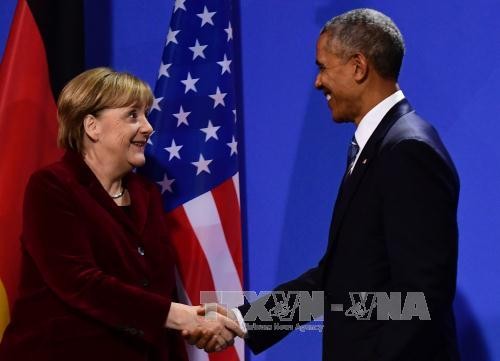 ประธานาธิบดีสหรัฐและนายกรัฐมนตรีเยอรมนีเห็นพ้องที่จะธำรงการเจรจาข้อตกลง TTIP ต่อไป - ảnh 1