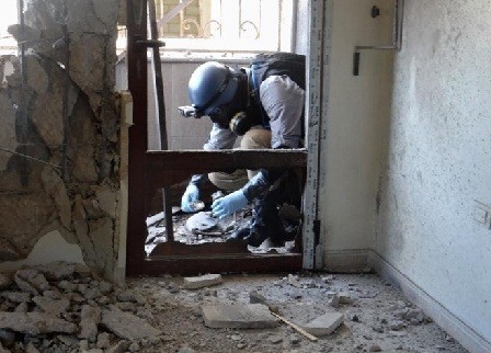 รัฐบาลซีเรียปฏิเสธข้อกล่าวหาเกี่ยวกับการใช้อาวุธเคมีในเมือง Aleppo - ảnh 1