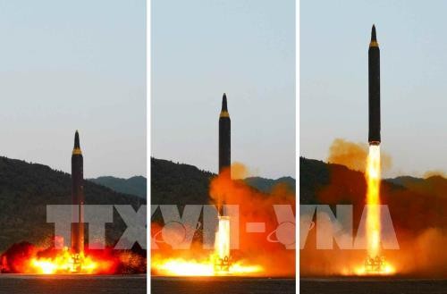 สาธารณรัฐประชาธิปไตยประชาชนเกาหลีทำการทดลองยิงขีปนาวุธต่อไป - ảnh 1