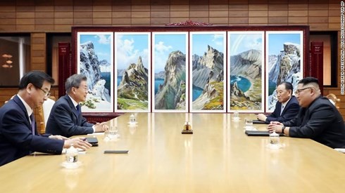 ประธานาธิบดีสาธารณรัฐเกาหลีประกาศผลการพบปะกับผู้นำสาธารณรัฐประชาธิปไตยประชาชนเกาหลี - ảnh 1