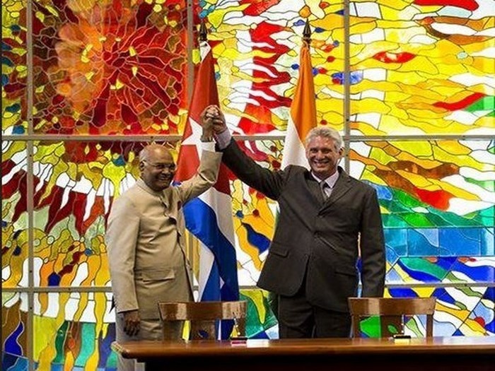 Kuba dan India berkomitmen  memperkuat hubungan kerjasama ekonomi - ảnh 1