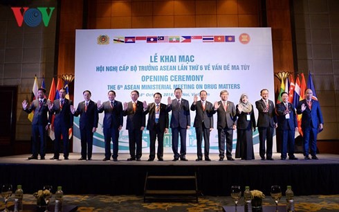 เปิดการประชุมรัฐมนตรีอาเซียนครั้งที่ 6 เกี่ยวกับปัญหายาเสพติด - ảnh 1