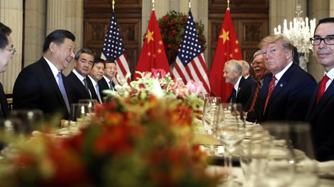 การเจรจาระหว่างจีนกับสหรัฐมีความคืบหน้าต่างๆ - ảnh 1