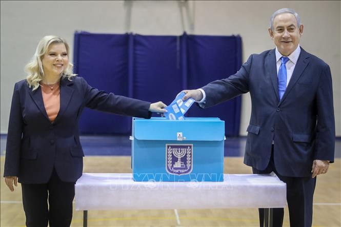 นายกรัฐมนตรีอิสราเอล เบนจามิน เนทันยาฮู ประกาศชัยชนะในการเลือกตั้งทั่วไป - ảnh 1