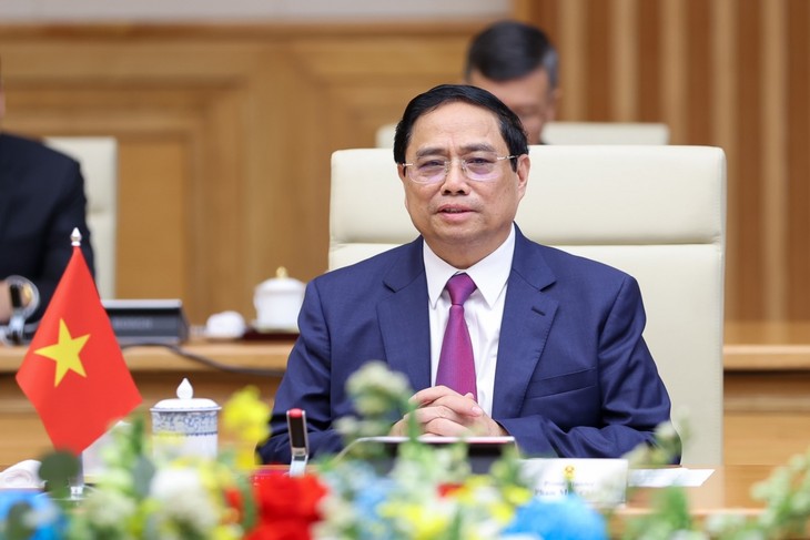 นายกรัฐมนตรีฝ่ามมิงชิ้งเข้าร่วมการประชุมระดับสูงคณะกรรมาธิการแม่น้ำโขงครั้งที่ 4  - ảnh 1