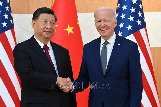 ประธานประเทศจีนย้ำถึงแนวทางการพัฒนาความสัมพันธ์กับสหรัฐในปี 2024 - ảnh 1